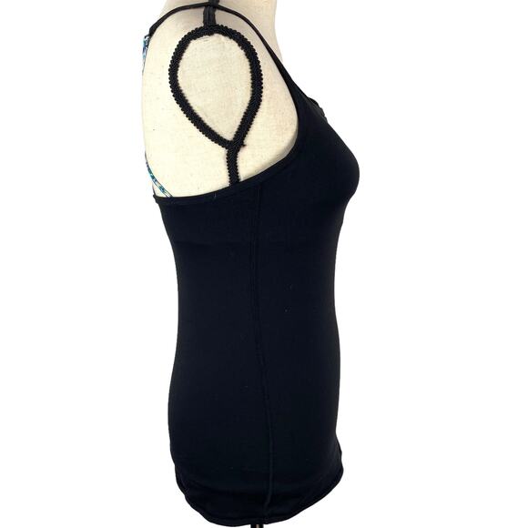Victorias Secret Sport Athletic Tank Top Strappy Back Workout Active Black Sm - Picture 4 of 12